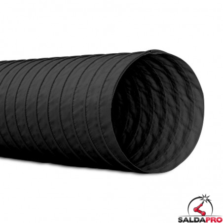 Tubo di Aspirazione con Connettori in Ottone 5 m 25 mm Nero vidaXL | Leroy Merlin