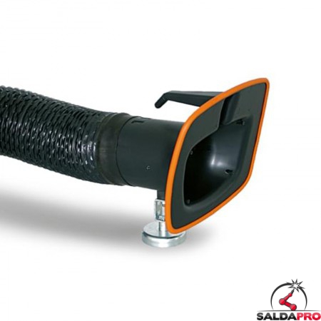 Cappa aspirante con magnete KEMPER® per moto aspiratori, Ø250mm 6 metri