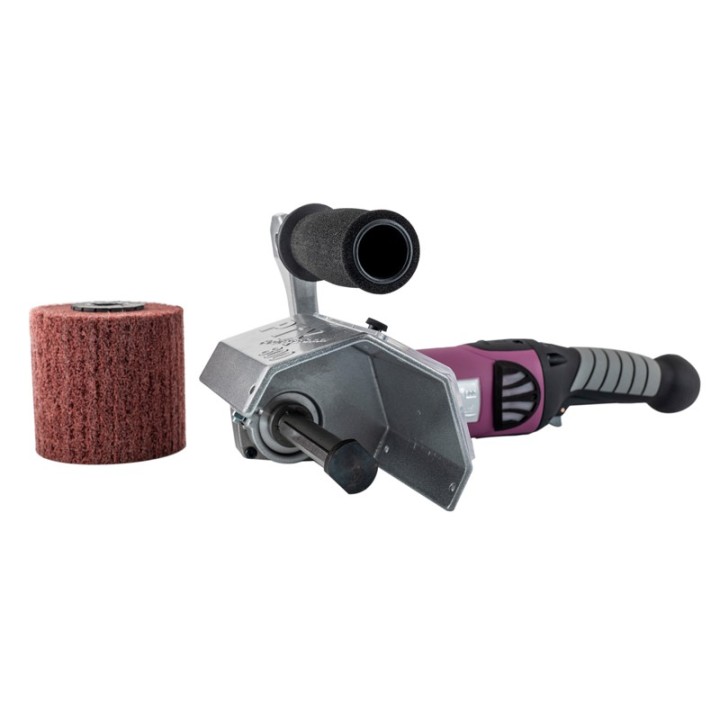 Satinatrice lineare POLY-PTX 800 Professional per lucidatura e sgrossatura