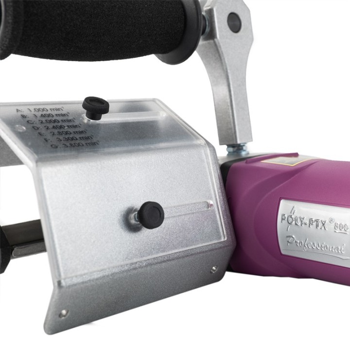 Satinatrice lineare POLY-PTX 800 Professional per lucidatura e sgrossatura