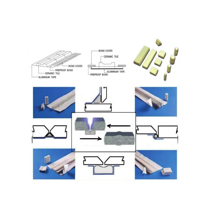 Supporti ceramici piatti per saldatura