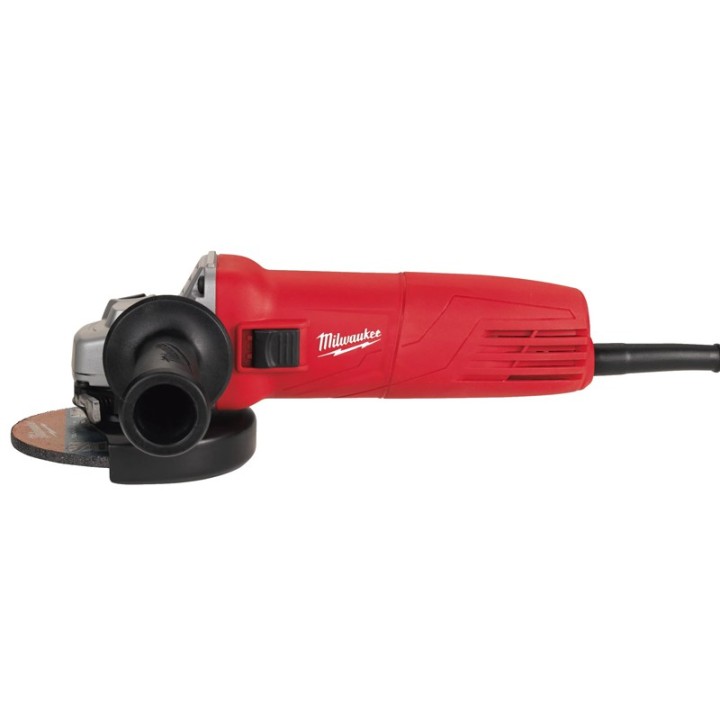 vista laterale smerigliatrice angolare Milwaukee AG 10 EK 125mm