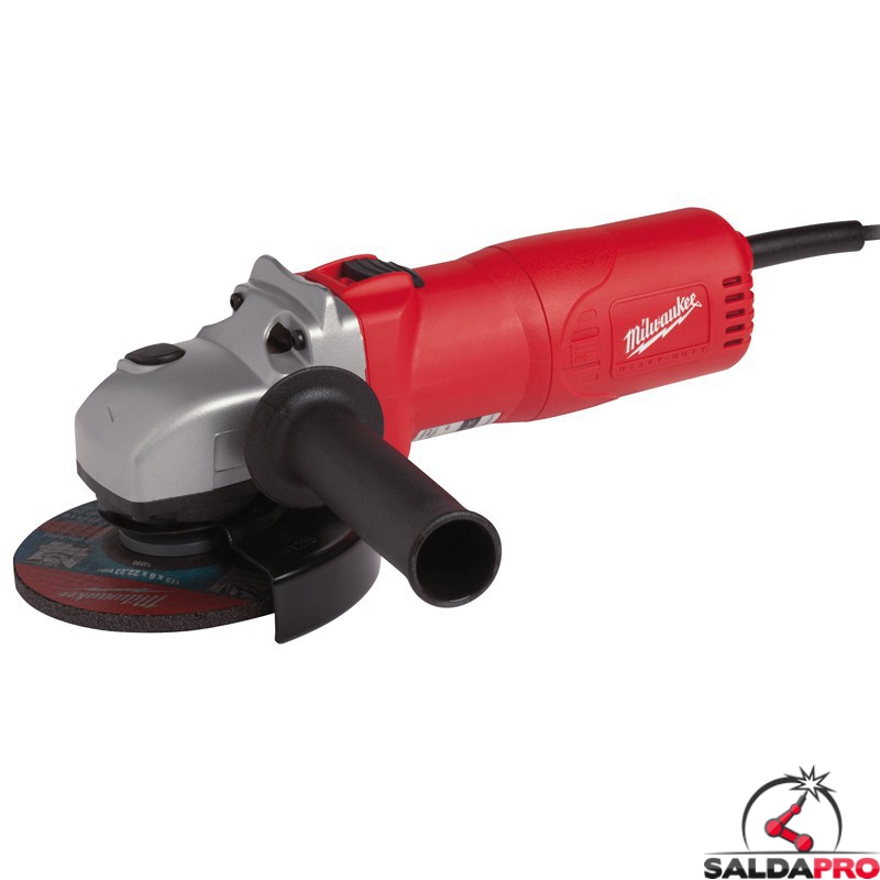 Smerigliatrice angolare Milwaukee AG 9 disco 125mm velocità variabile, 850W