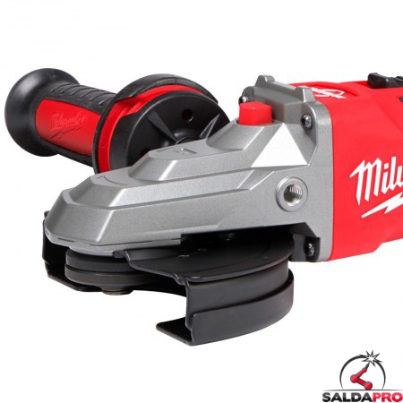 testa piatta smerigliatrice angolare a batteria Milwaukee M18 Fuel