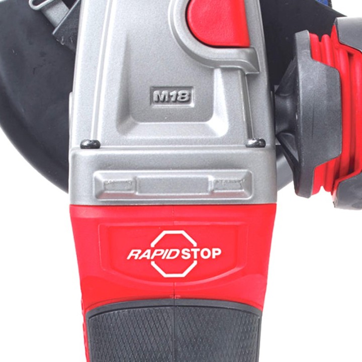 freno rapido smerigliatrice angolare a batteria Milwaukee M18 Fuel