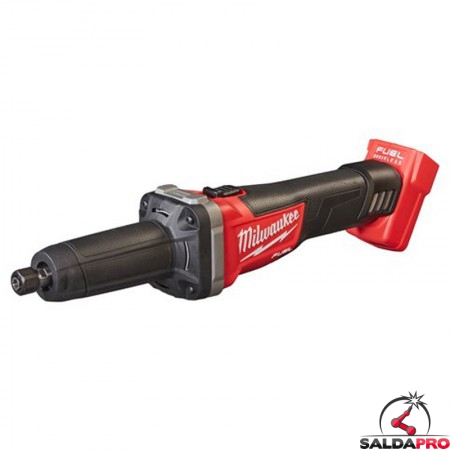 Smerigliatrice diritta a batteria Milwaukee M18 Fuel FDG, colletto 6-8mm