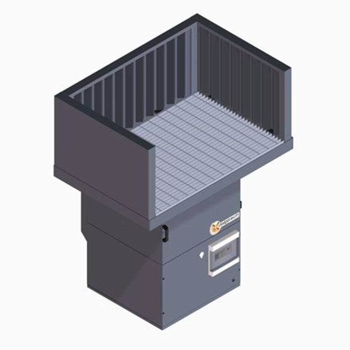Banco aspirante saldatura Dalpitech BFT 1200 con elettroventilatore 1.5 kW
