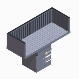 Banco aspirante saldatura Dalpitech BFT 2000 con elettroventilatore 2.2 kW