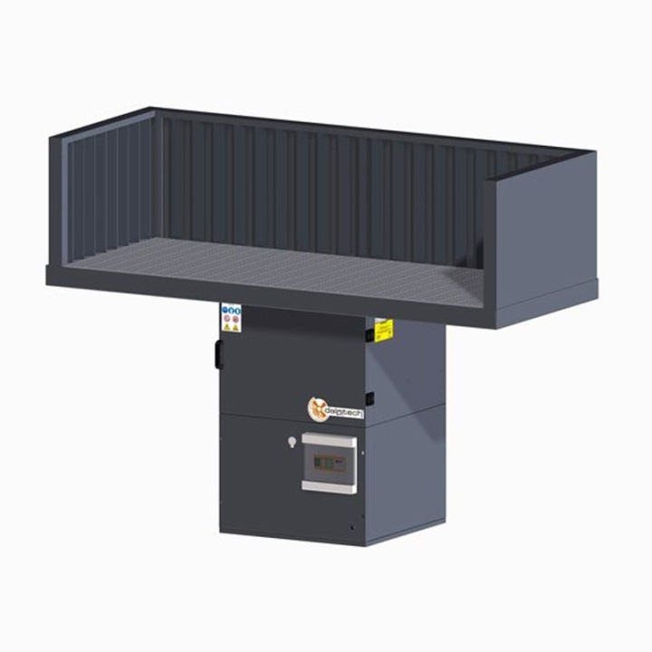 Banco aspirante saldatura Dalpitech BFT 2000 con elettroventilatore 2.2 kW