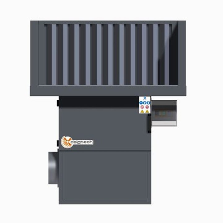 vista frontale banco aspirante saldatura Dalpitech BFC 1200