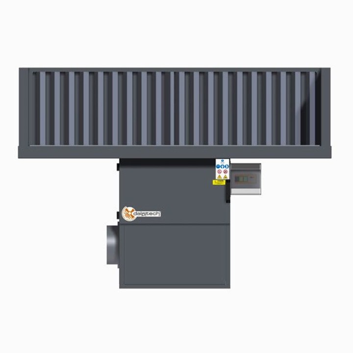 vista frontale banco aspirante saldatura Dalpitech BAD 2000