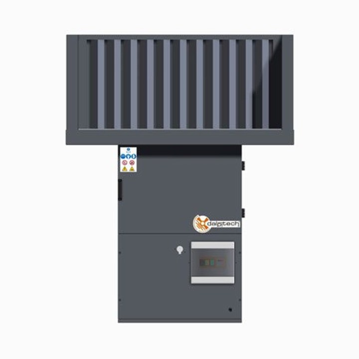 vista frontale banco aspirante saldatura Dalpitech BA 1200