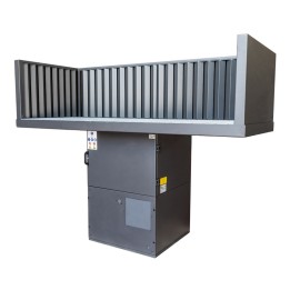 Banco aspirante saldatura Dalpitech BL 2000 prefiltro metallico per impianti centralizzati