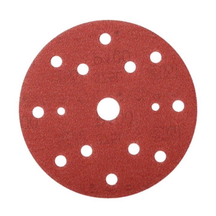Disco abrasivo in carta 3M Cubitron II Hookit 950U 152mm 15 fori, grana 60-180