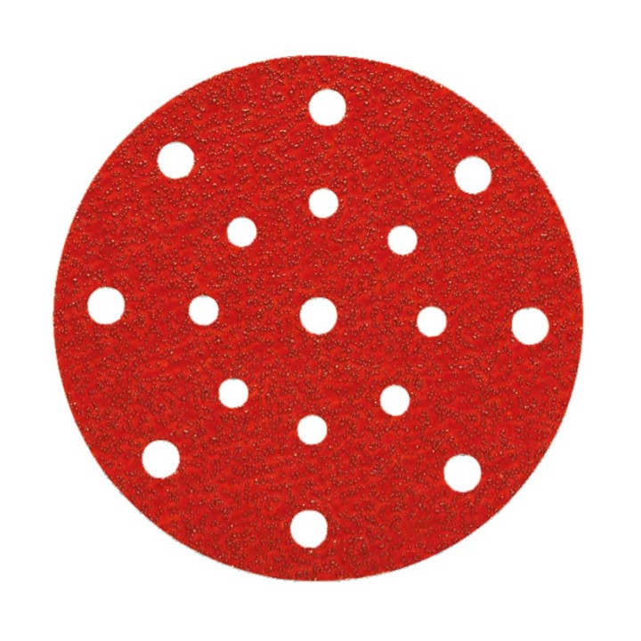 Disco abrasivo in carta 3M Cubitron II Hookit 950U 152mm 17 fori, grana 60-180