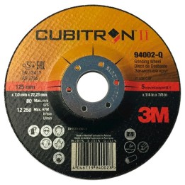 Disco abrasivo da sbavo 3M Cubitron II T27 230mm a centro depresso