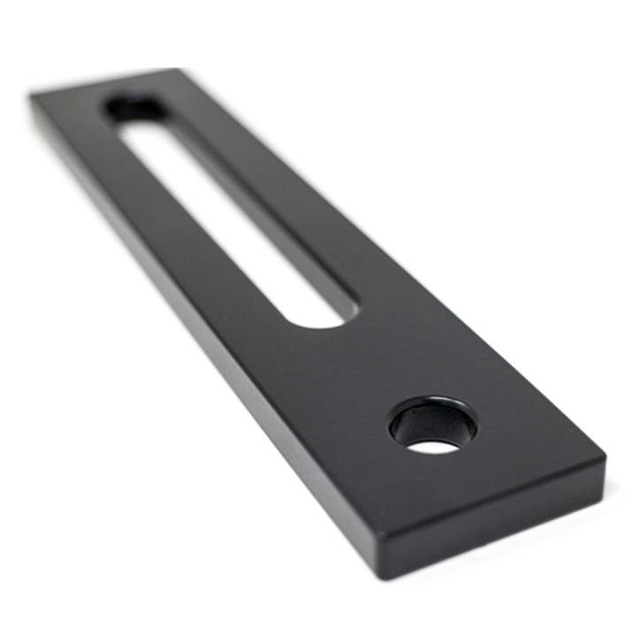 Battuta universale 225mm per tavoli SteelPlus GPPH, spessore 12mm fori 16mm