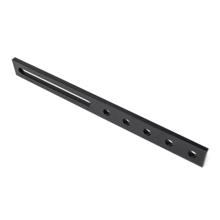 Battuta universale 500mm per tavoli SteelPlus GPPH, spessore 12mm fori 16mm