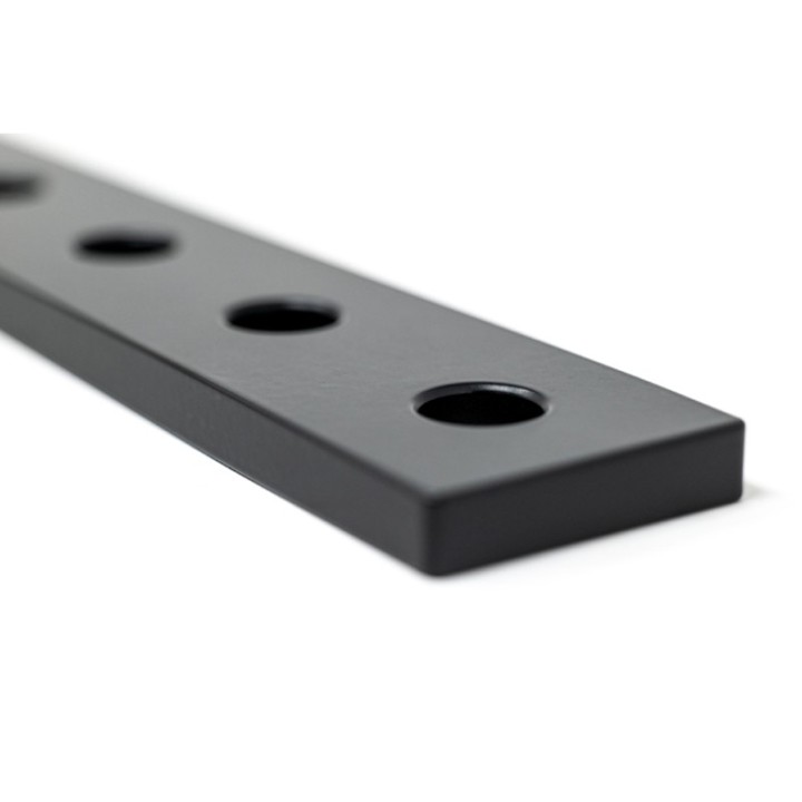 Battuta universale 500mm per tavoli SteelPlus GPPH, spessore 12mm fori 16mm
