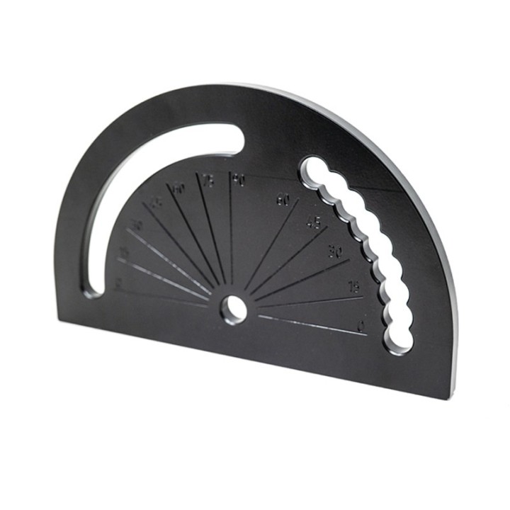 Goniometro 260x160mm per tavoli SteelPlus GPPH, spessore 12mm fori 16mm