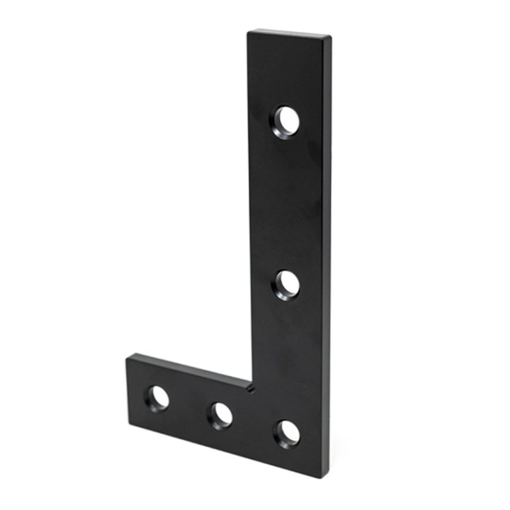 Squadra piana 275x150mm per tavoli SteelPlus GPPH, spessore 12mm fori 16mm