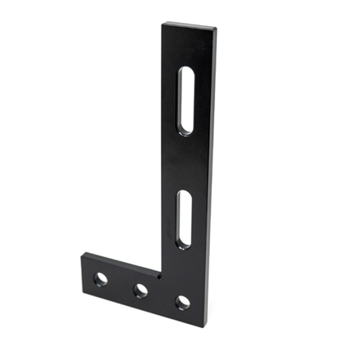 Squadra piana 320x150mm per tavoli SteelPlus GPPH, spessore 12mm fori 16mm