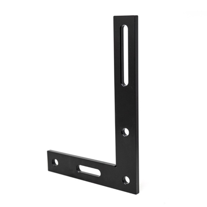 Squadra piana 350x250mm per tavoli SteelPlus GPPH, spessore 12mm fori 16mm