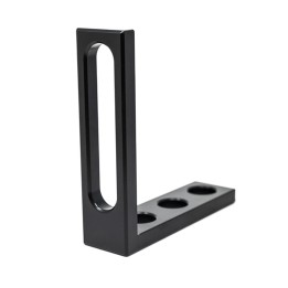 squadra di battuta e fissaggio 185x175mm per tavoli da saldatura fori 28mm GPPH