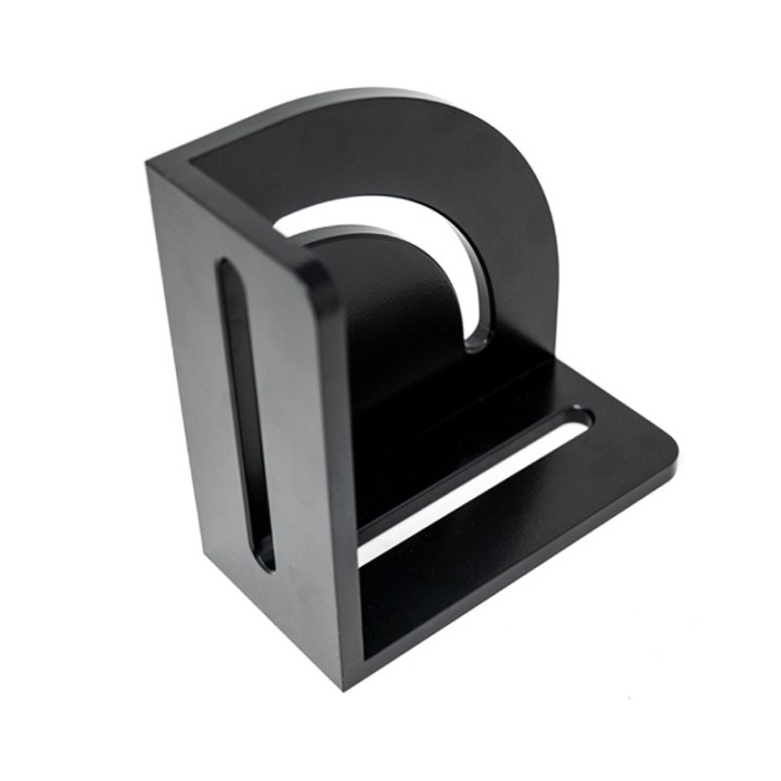 Squadra di battuta 200x200mm per tavoli SteelPlus GPPH, spessore 12mm fori 16mm
