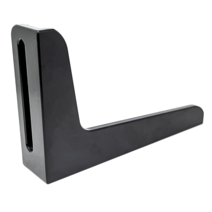 Squadra di battuta 300x190mm per tavoli SteelPlus GPPH, spessore 12mm fori 16mm