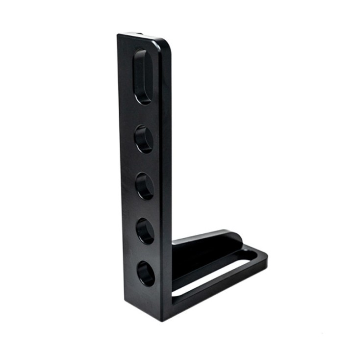 Squadra di battuta e fissaggio 300x190mm per tavoli saldatura GPPH fori 28mm