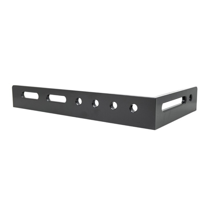 Squadra di battuta 450x250mm per tavoli SteelPlus GPPH, spessore 12mm fori 16mm