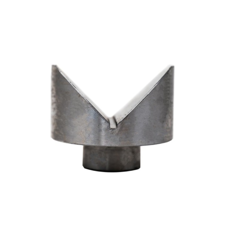 Prisma di sostegno Ø58, angolo 90° GPPH per tavoli saldatura fori 28mm