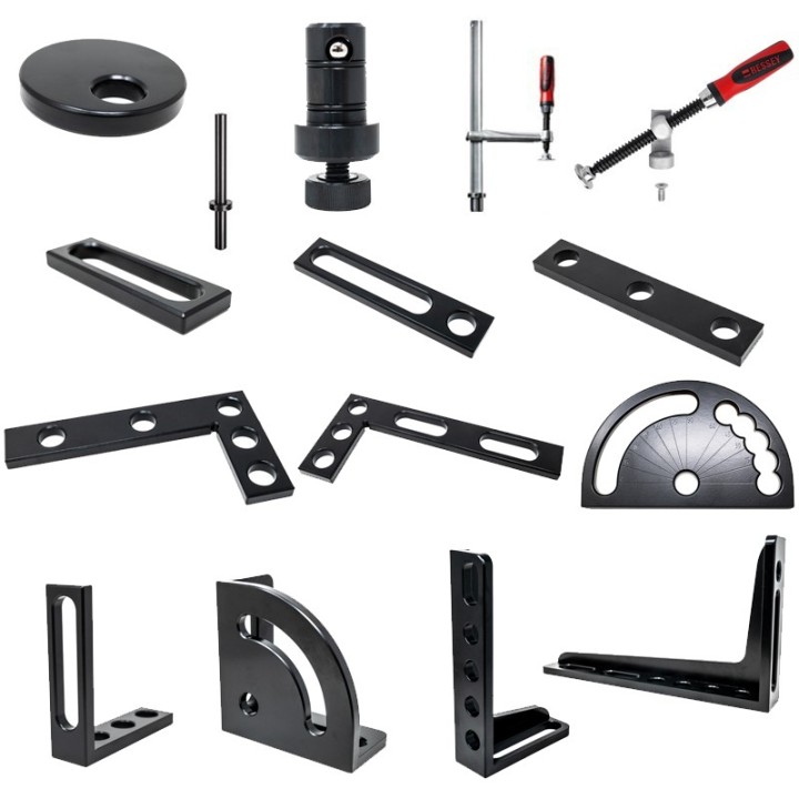 set 58 accessori serraggio tavoli saldatura SteelMax GPPH