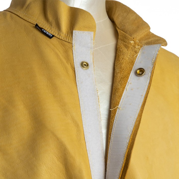 Giacca protettiva in pelle fiore V3FG per saldatura (tg M-XXL)
