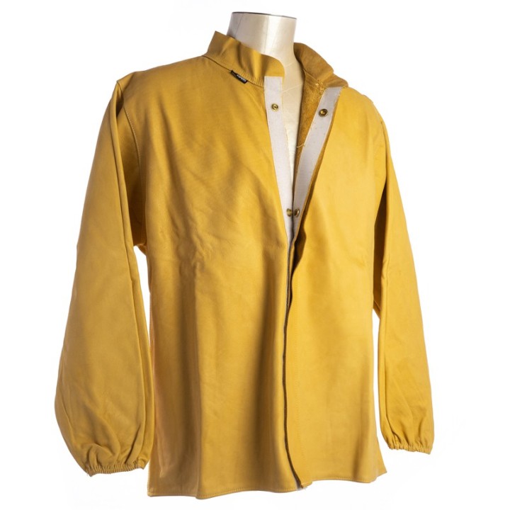 Giacca protettiva in pelle fiore V3FG per saldatura (tg M-XXL)