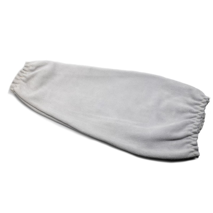 dettaglio manichette protettive in pelle crosta naturale MCR-40