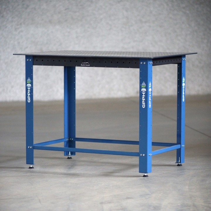 dettaglio tavolo saldatura DIY GPPH