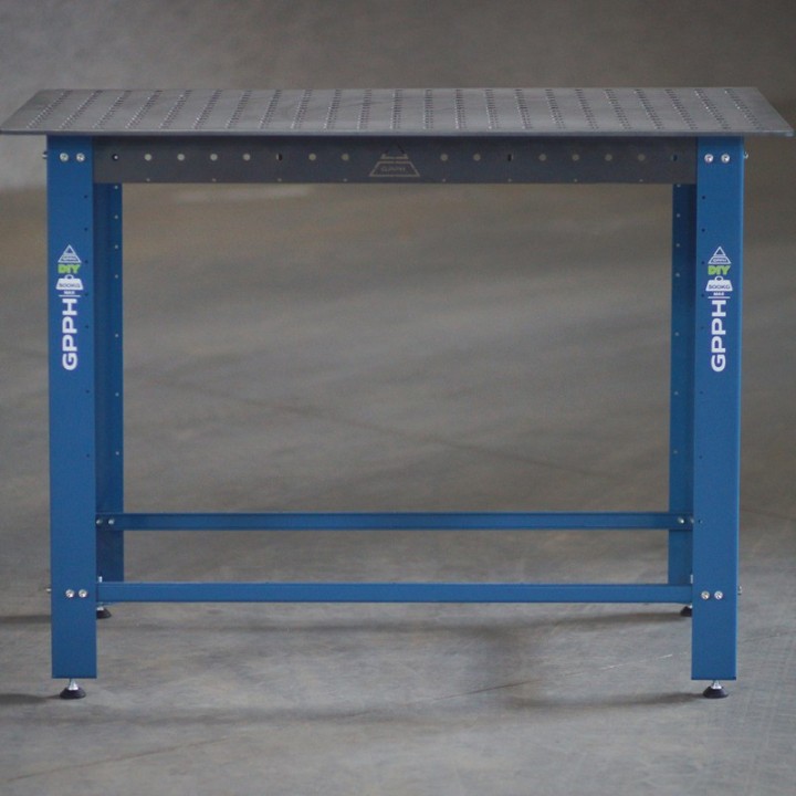 dettaglio tavolo saldatura DIY GPPH