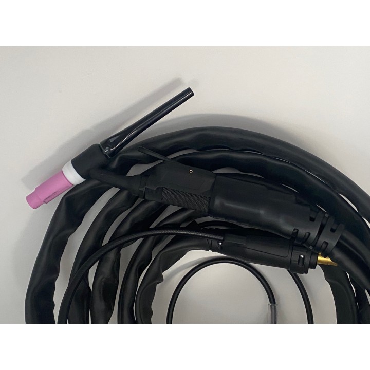 Torcia completa Lincoln originale WTT2 17RL C5B per saldatrici TIG Tig
