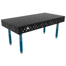 Banco per saldatura SteelEco GPPH 2x1mt spessore 8mm, fori 16mm