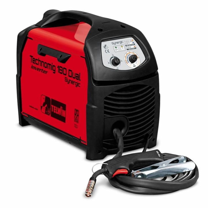 Saldatrice Inverter a filo TECHNOMIG 180 DUAL SYNERGIC 230V