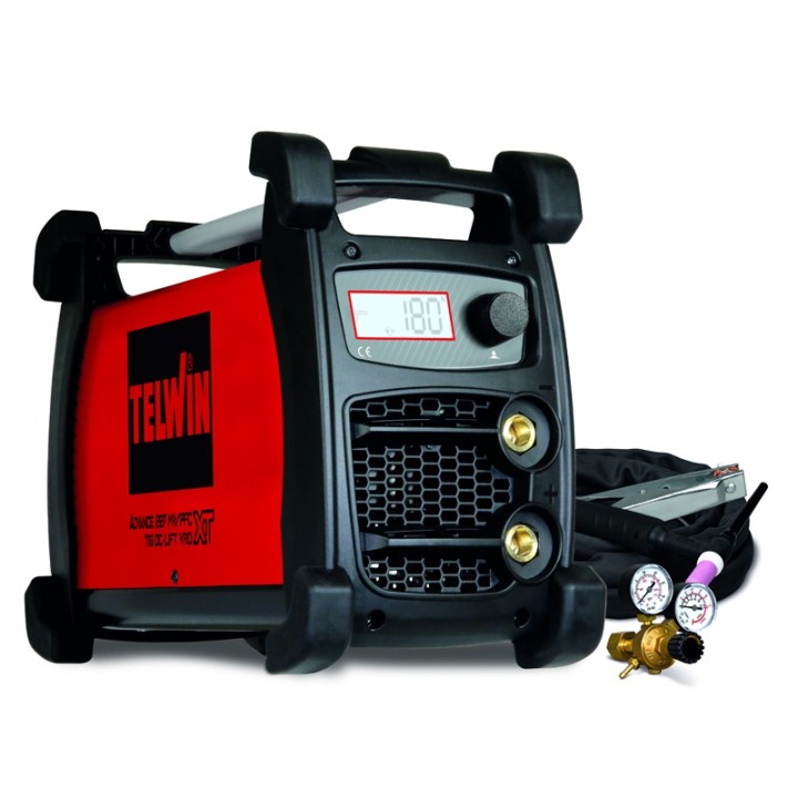 Saldatrice Telwin Advance 227 XT MV/PFC VRD 100-240V saldatura TIG/MMA, 10-200A