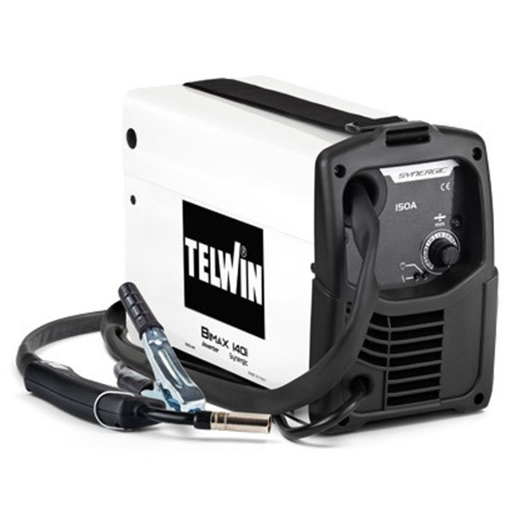 Saldatrice inverter a filo Telwin Bimax 140i Synergic per saldatura Flux, 20-150A