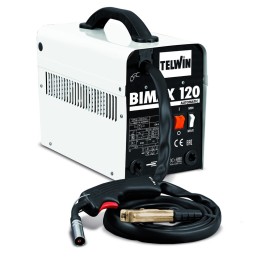 Saldatrice a filo Telwin Bimax 120 Automatic per saldatura Flux, 60-90A