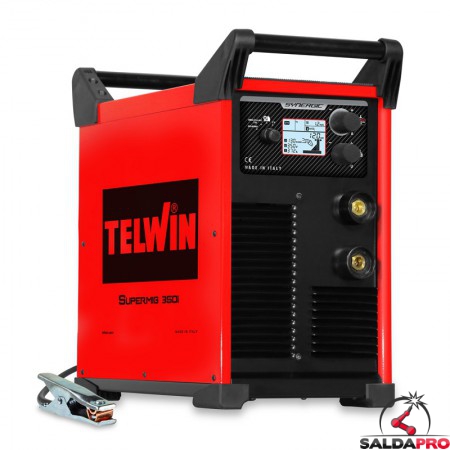 Saldatrice inverter a elettrodo Telwin Supermig 350i 230/400V, 20-270A