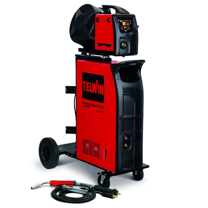 Saldatrice inverter multiprocesso Telwin Inverpulse 60.40 Wave 230/400V, 20-500A