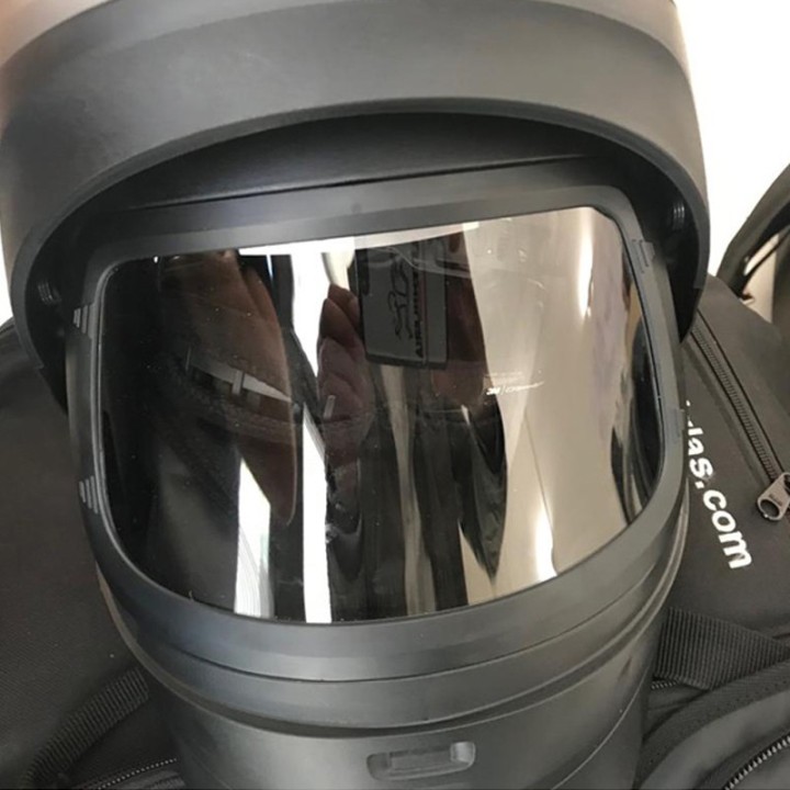 Casco saldatura 3M Speedglas G5-01TW autoscurante DIN 3/8-13 con funzione puntatura e respiratore Adflo