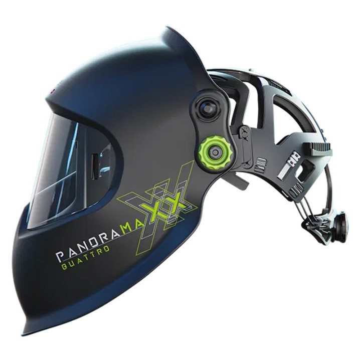 Casco saldatura Optrel Panoramaxx Quattro autoscurante DIN 3/4-13 con visione panoramica
