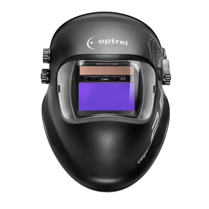 Casco saldatura Optrel Vegaview 2.5 autoscurante DIN 2.5/8-12 con visuale extra chiara